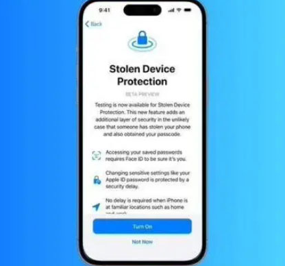 洛江苹果授权维修店分享被盗设备保护功能开启方法