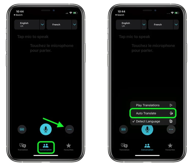 洛江苹果手机维修分享iOS 15 “翻译” App 新改进 