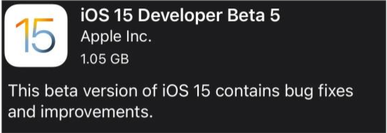洛江苹果手机维修分享如何升级到iOS15.0 beta5 